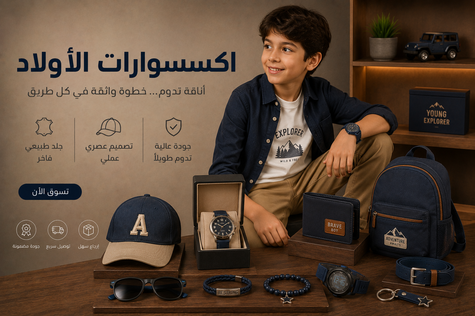إكسسوارات الأولاد