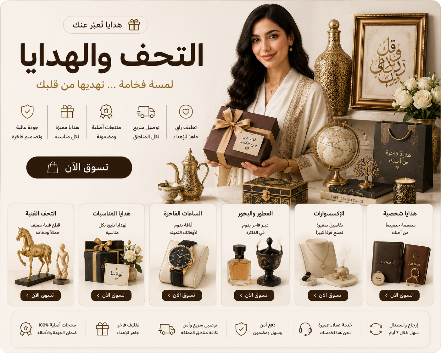 التحف والهدايا