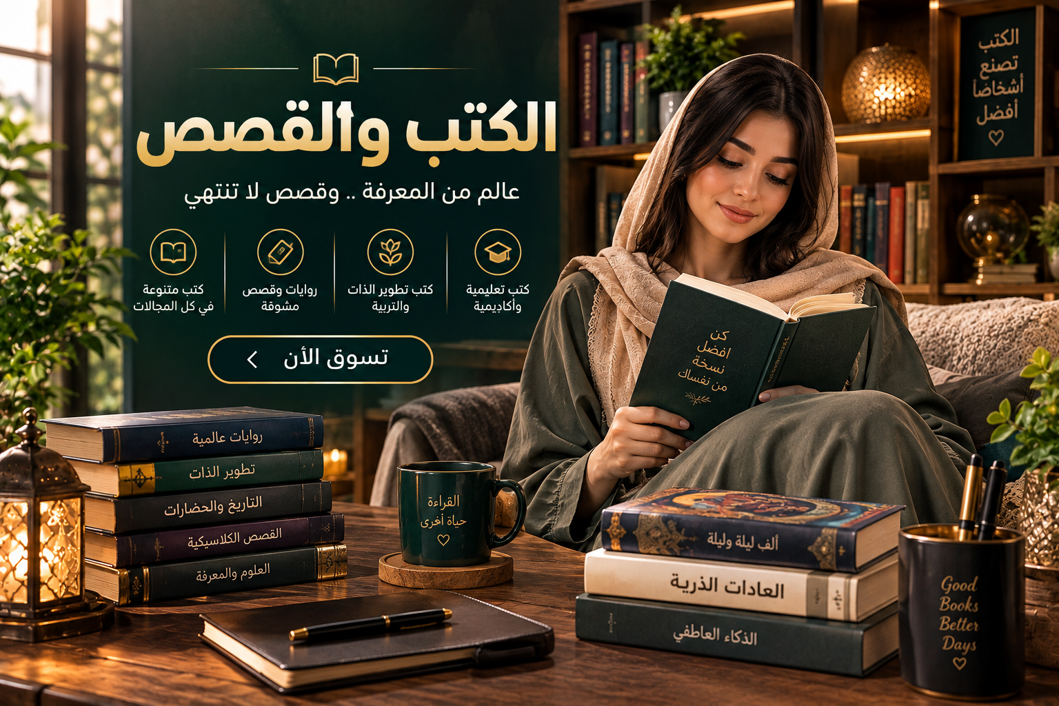 الكتب والقصص