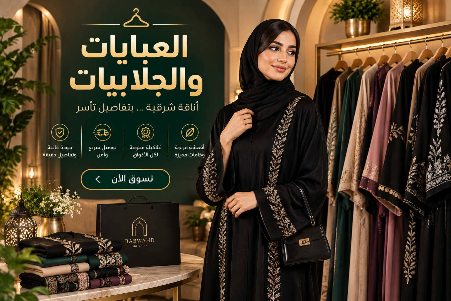 عبايات وجلابيات